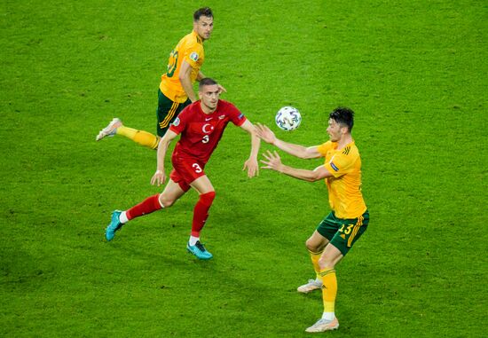 Azerbaijan Soccer Euro 2020 Turkey - Wales