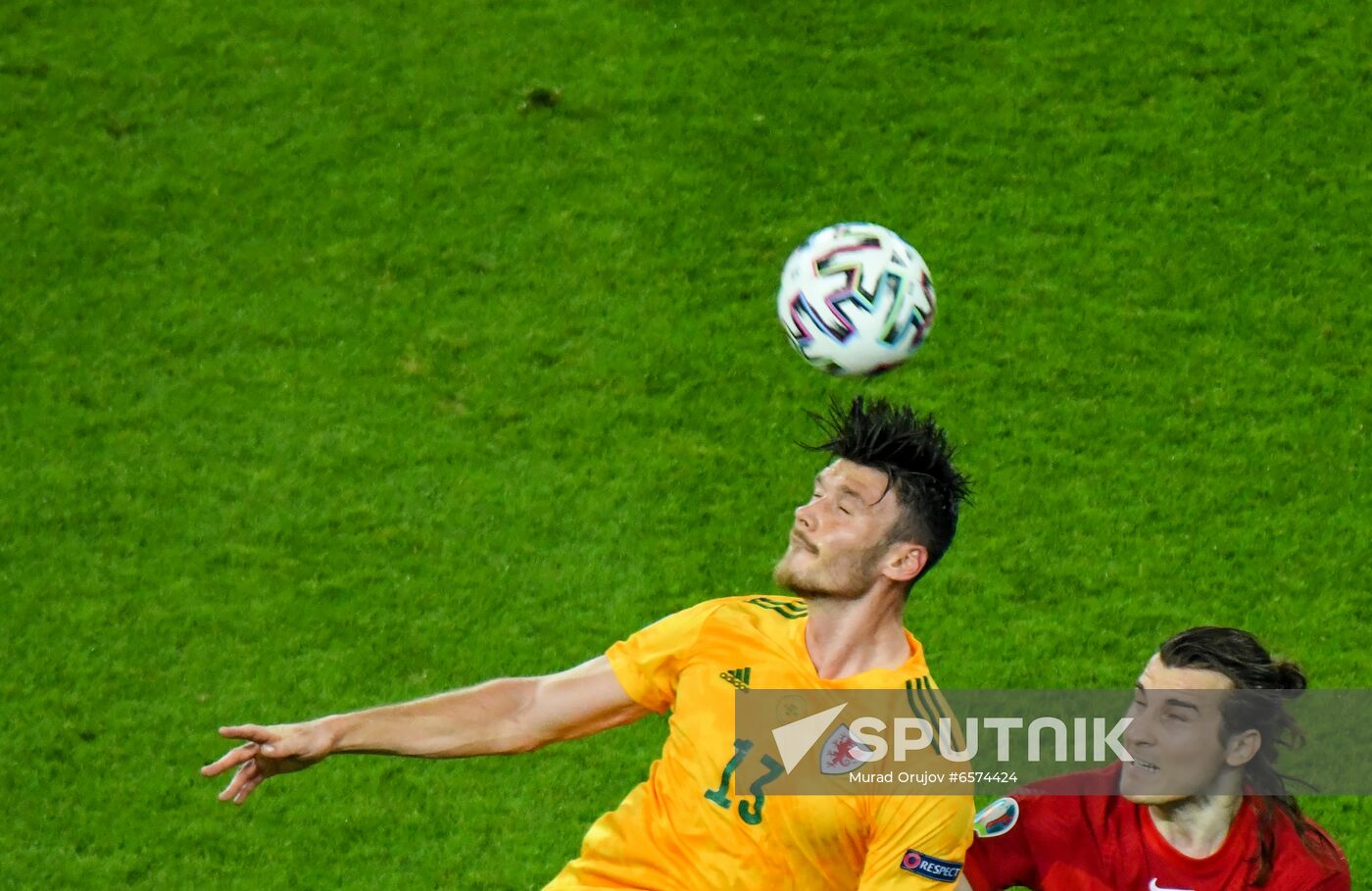 Azerbaijan Soccer Euro 2020 Turkey - Wales