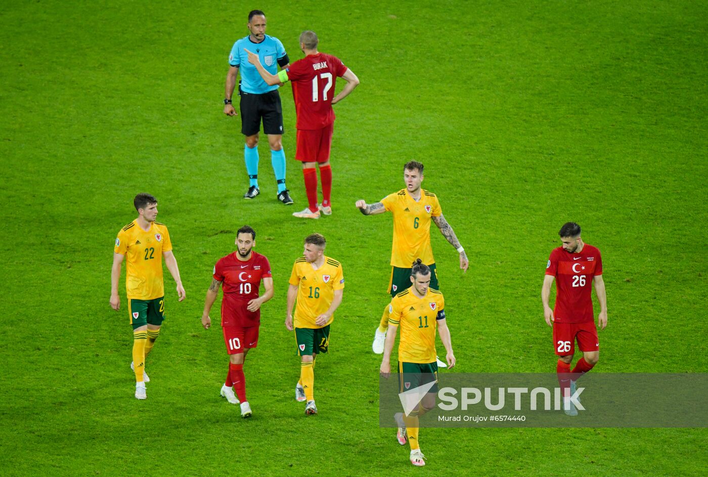 Azerbaijan Soccer Euro 2020 Turkey - Wales