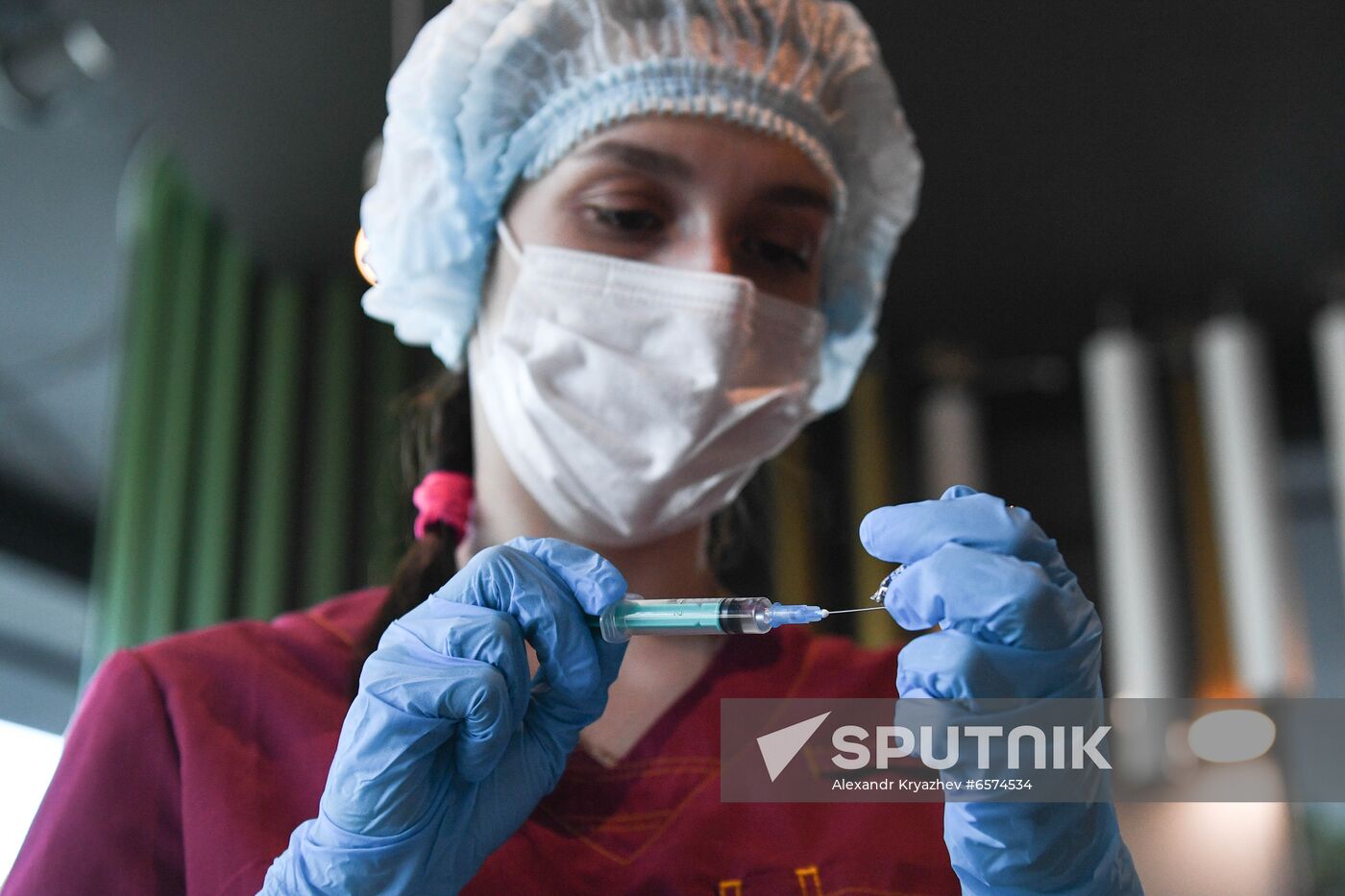 Russia Coronavirus Vaccination