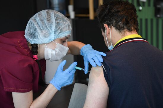 Russia Coronavirus Vaccination