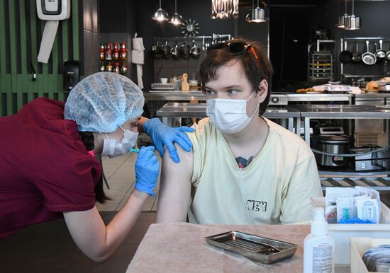 Russia Coronavirus Vaccination