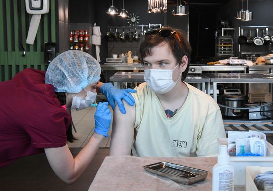 Russia Coronavirus Vaccination