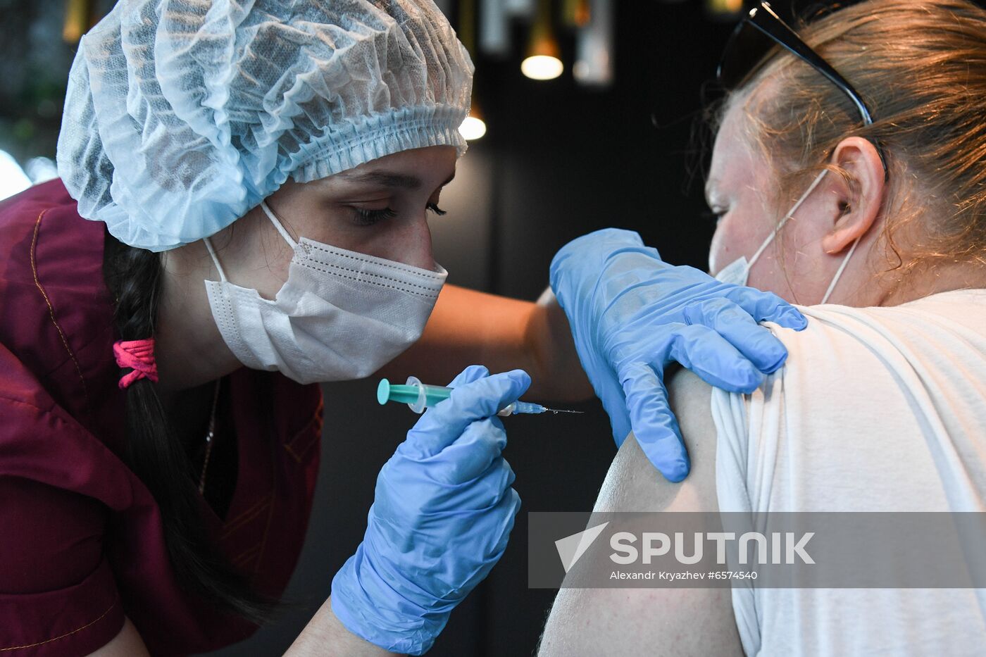 Russia Coronavirus Vaccination