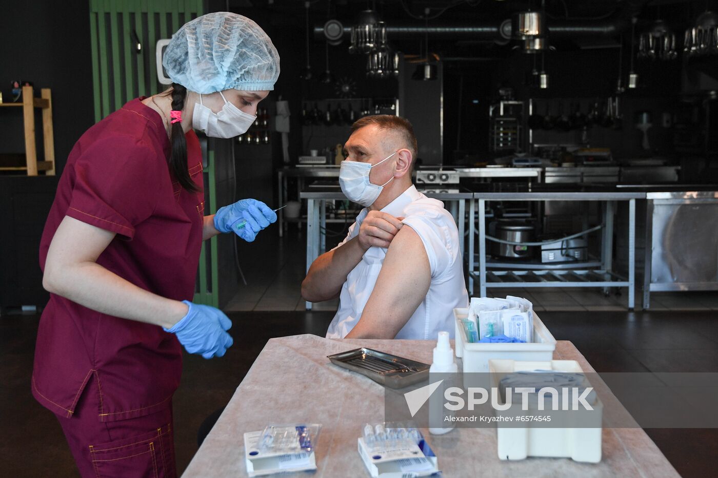 Russia Coronavirus Vaccination