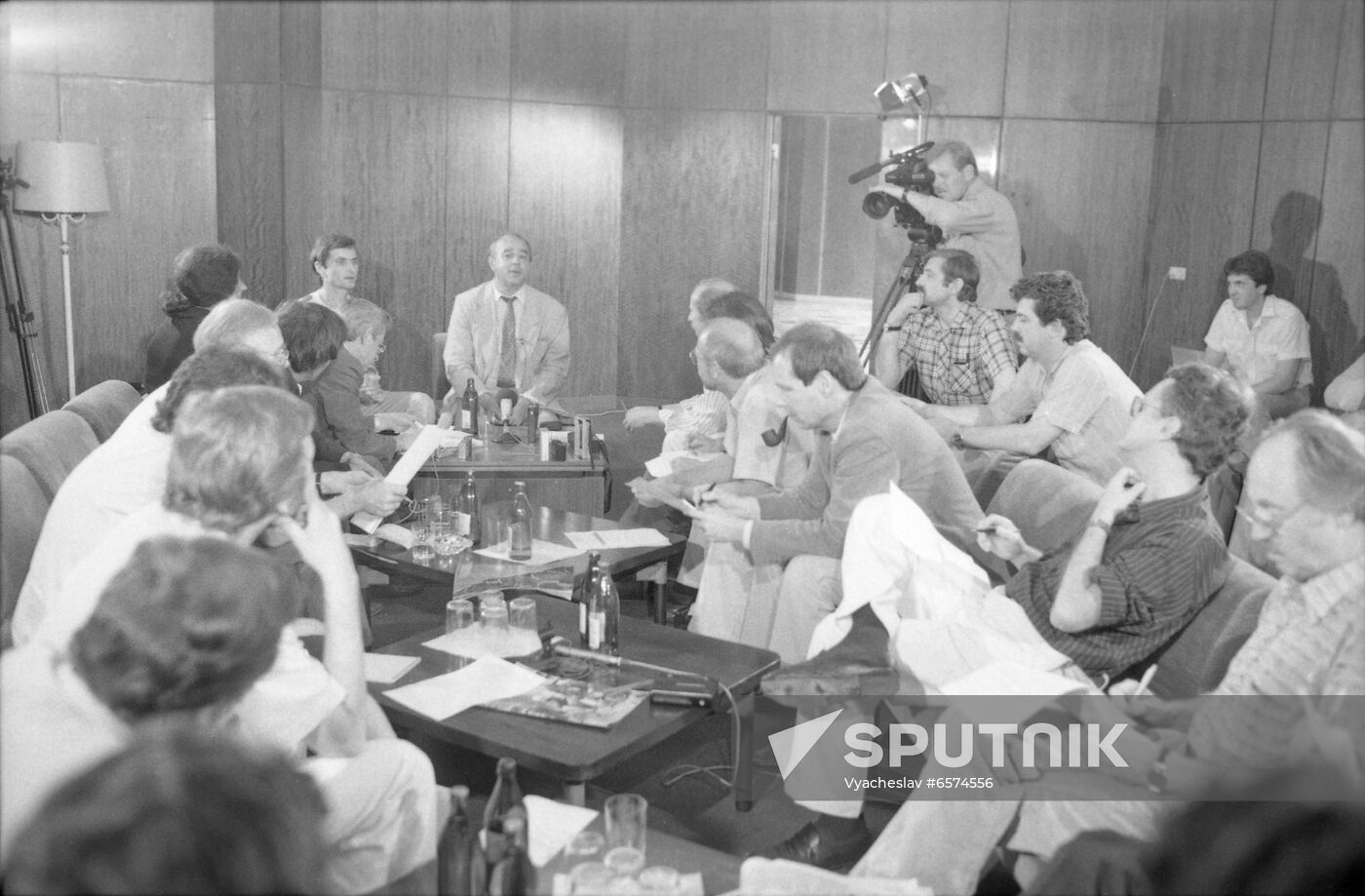 Press briefing by Novosti Press Agency following 19th All-Union Conference of Soviet Communist Party