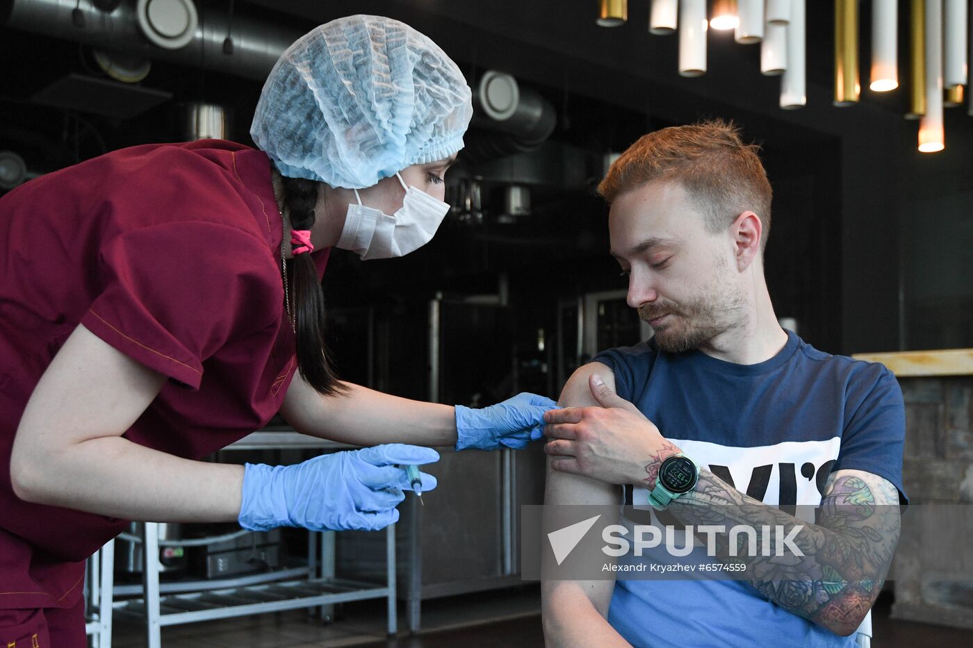 Russia Coronavirus Vaccination