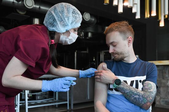 Russia Coronavirus Vaccination
