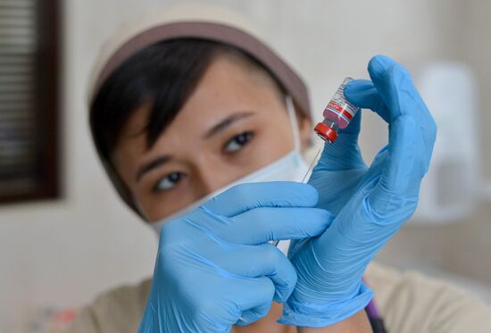 Russia Coronavirus Animals Vaccination