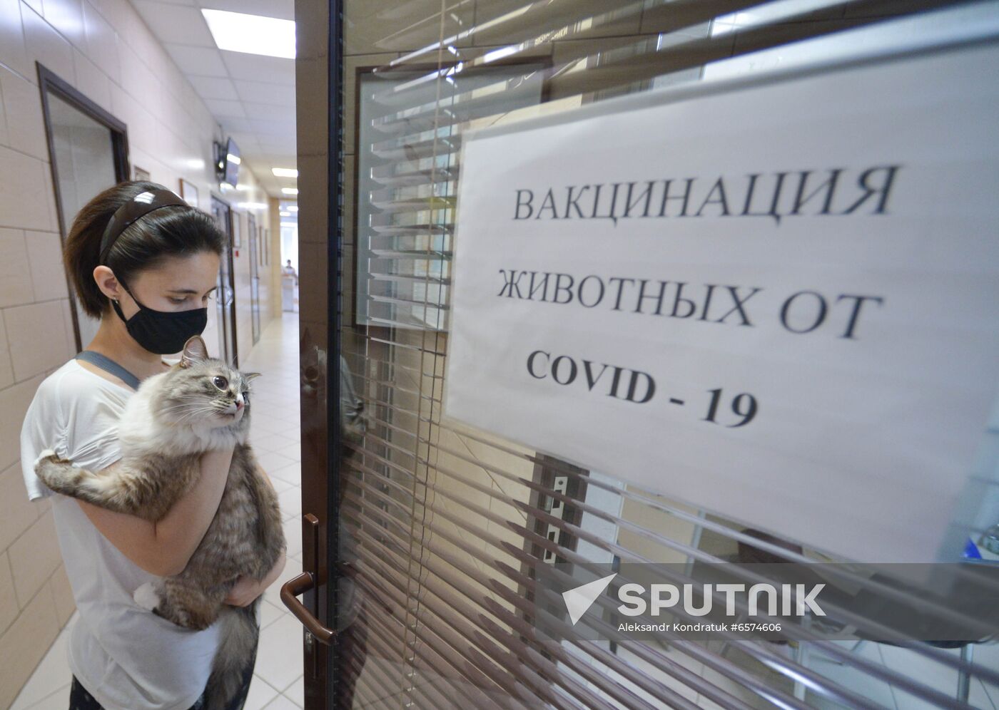Russia Coronavirus Animals Vaccination