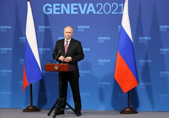 Switzerland Putin Biden Summit