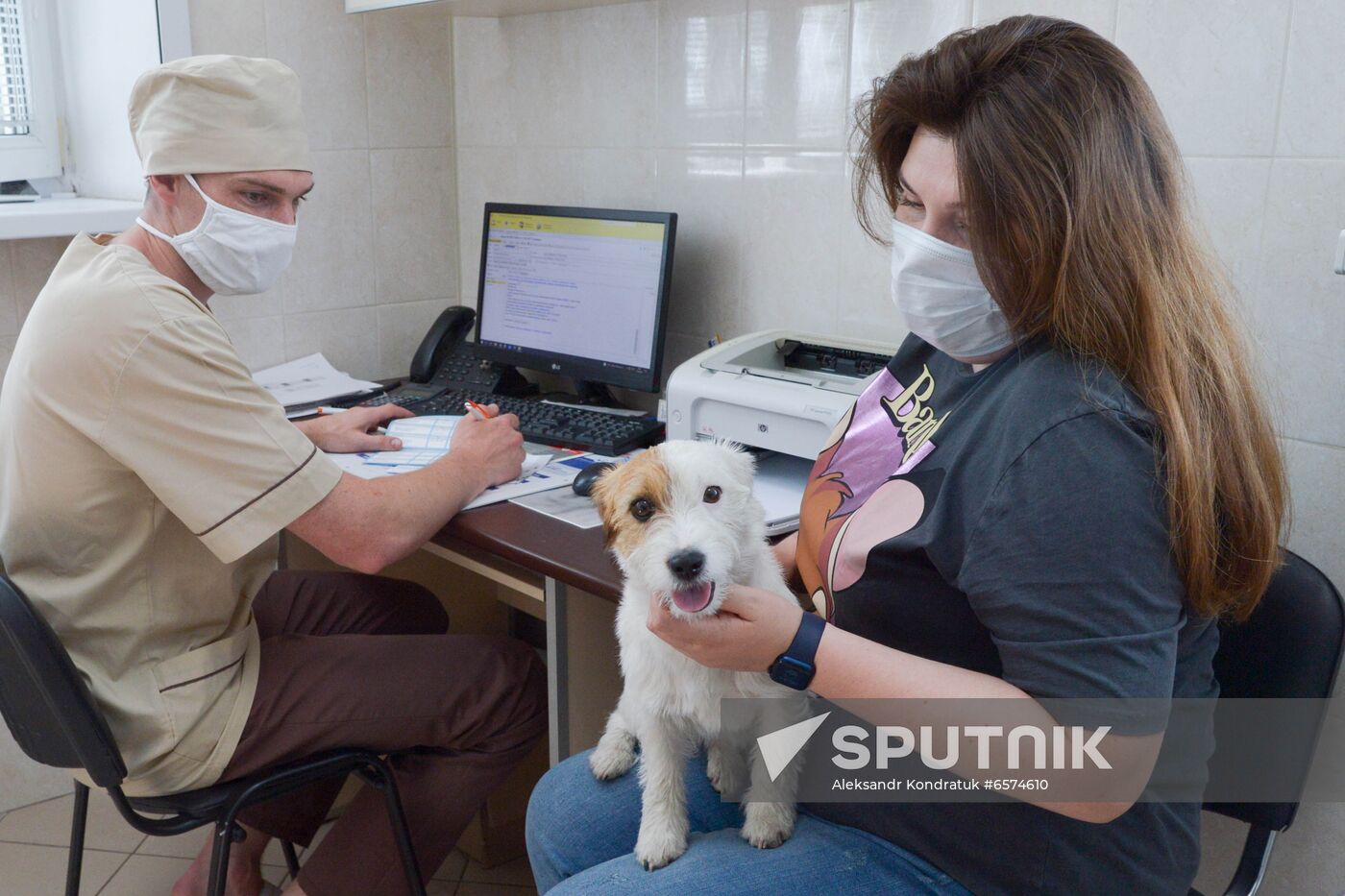 Russia Coronavirus Animals Vaccination