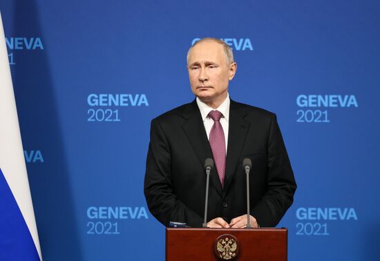 Switzerland Putin Biden Summit