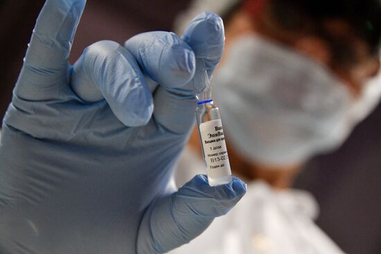 Russia Coronavirus Vaccination