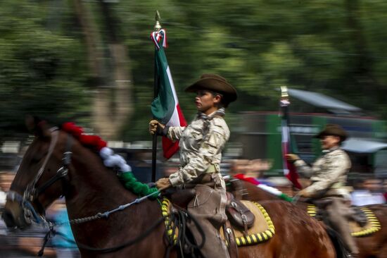 Mexico Revolution Anniversary