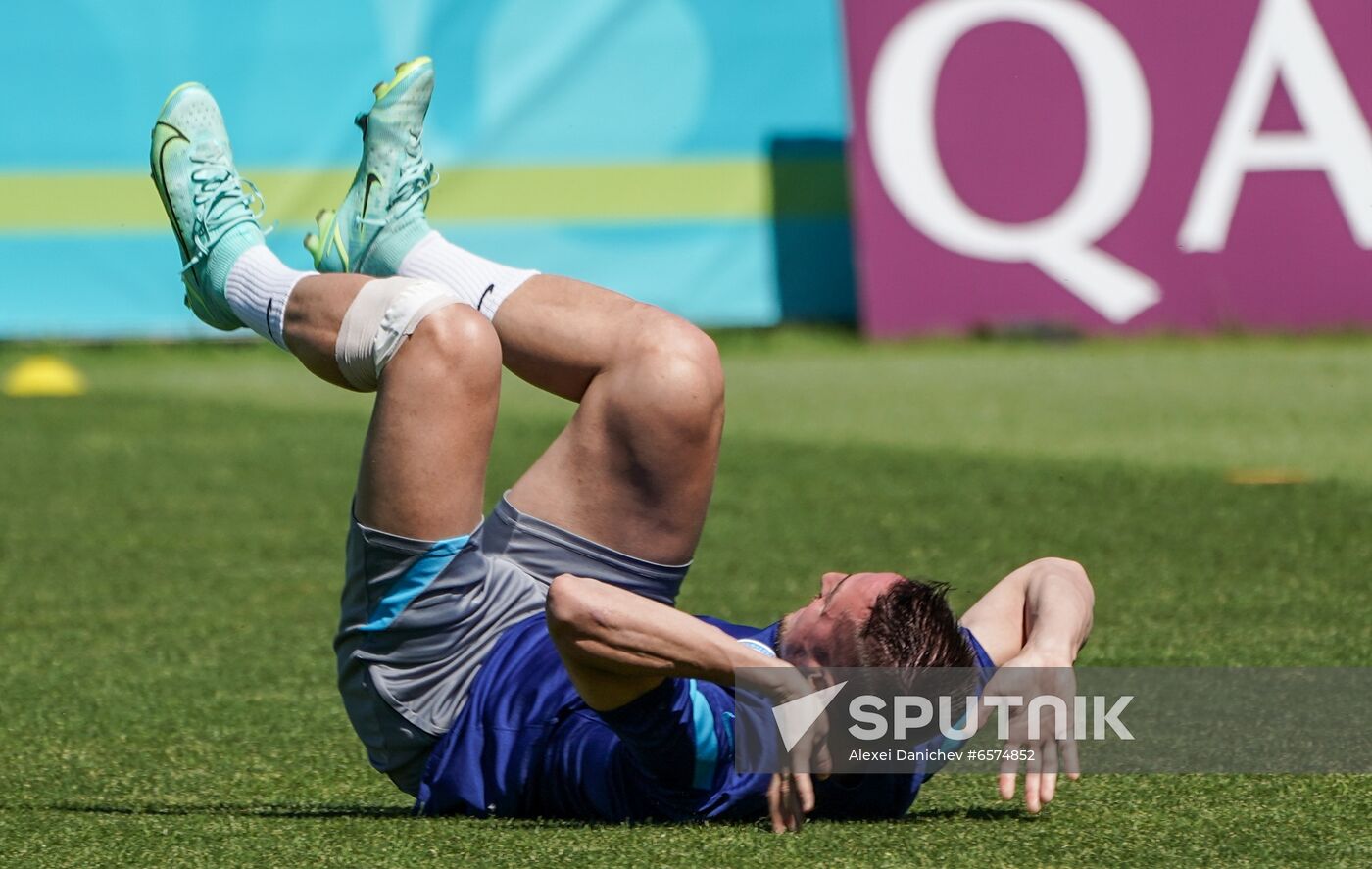 Russia Soccer Euro 2020 Slovakia Training Session