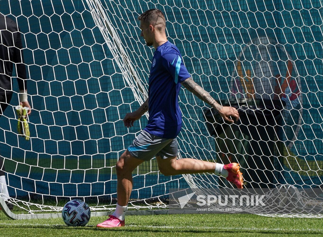 Russia Soccer Euro 2020 Slovakia Training Session