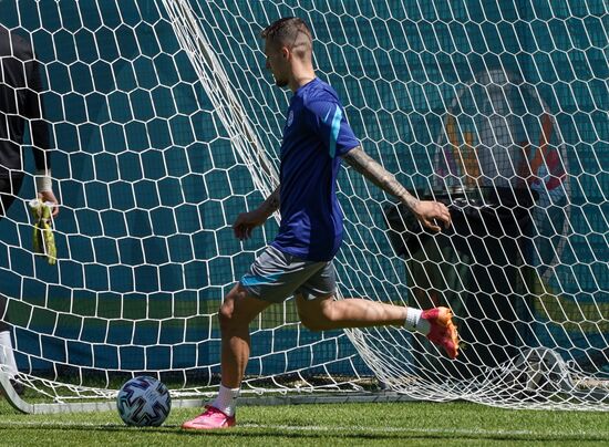 Russia Soccer Euro 2020 Slovakia Training Session