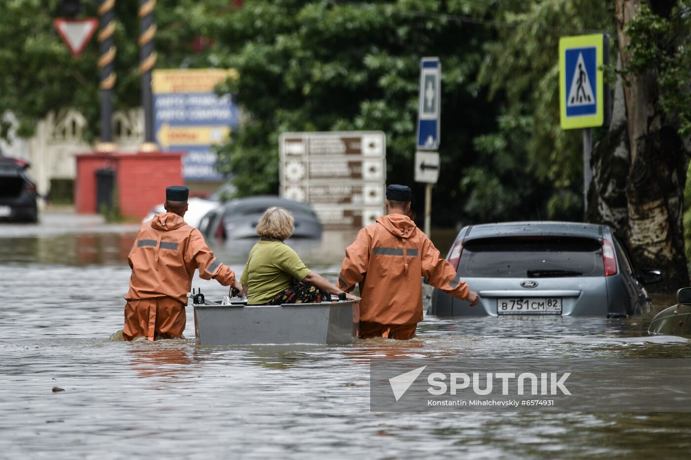Russia Heavy Rains Aftermath
