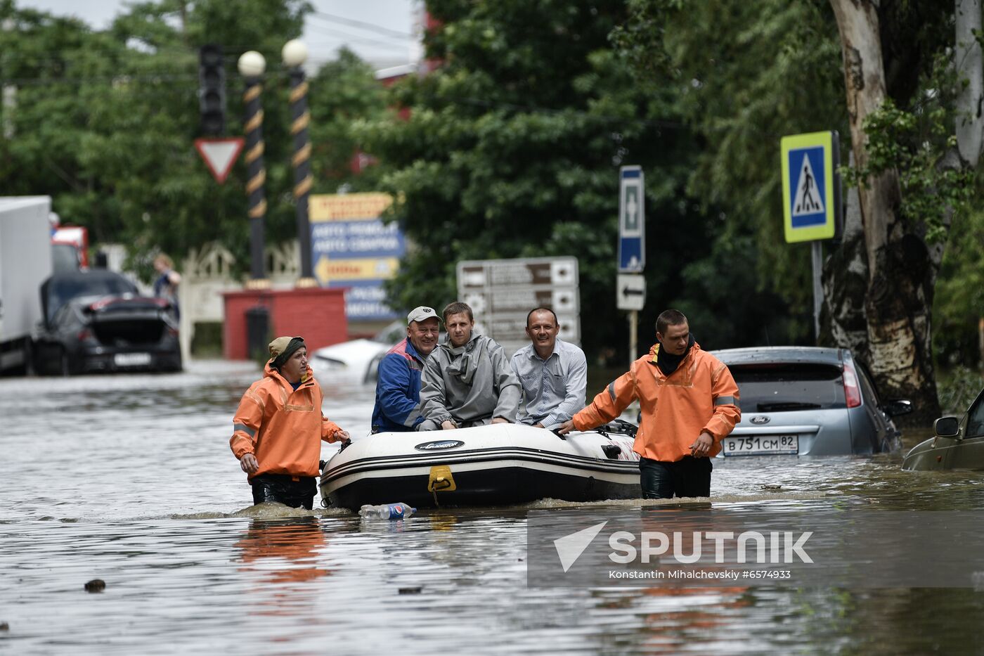 Russia Heavy Rains Aftermath