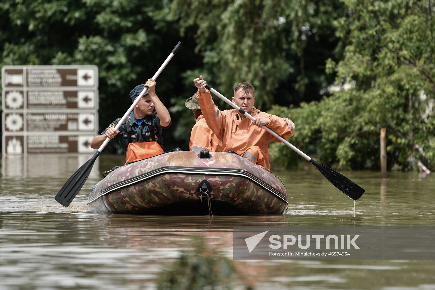 Russia Heavy Rains Aftermath