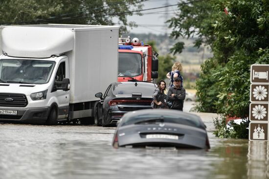 Russia Heavy Rains Aftermath