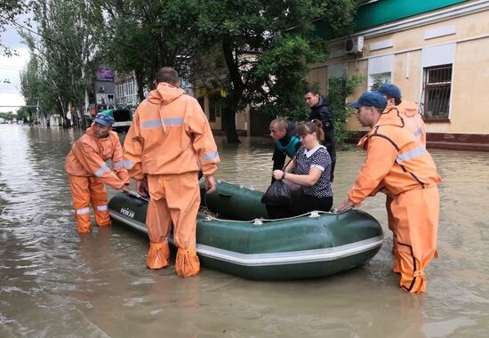 Russia Heavy Rains Aftermath