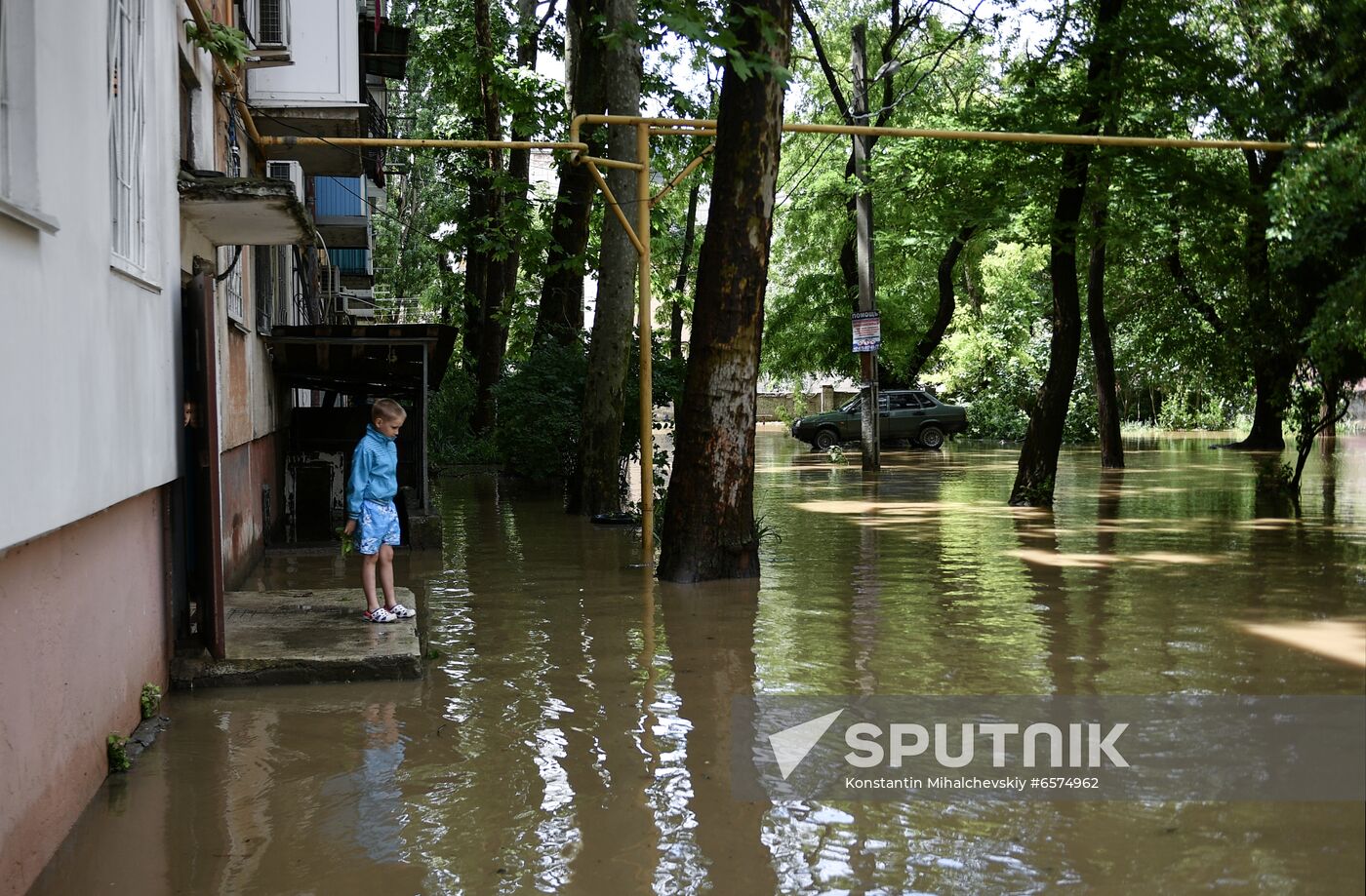 Russia Heavy Rains Aftermath