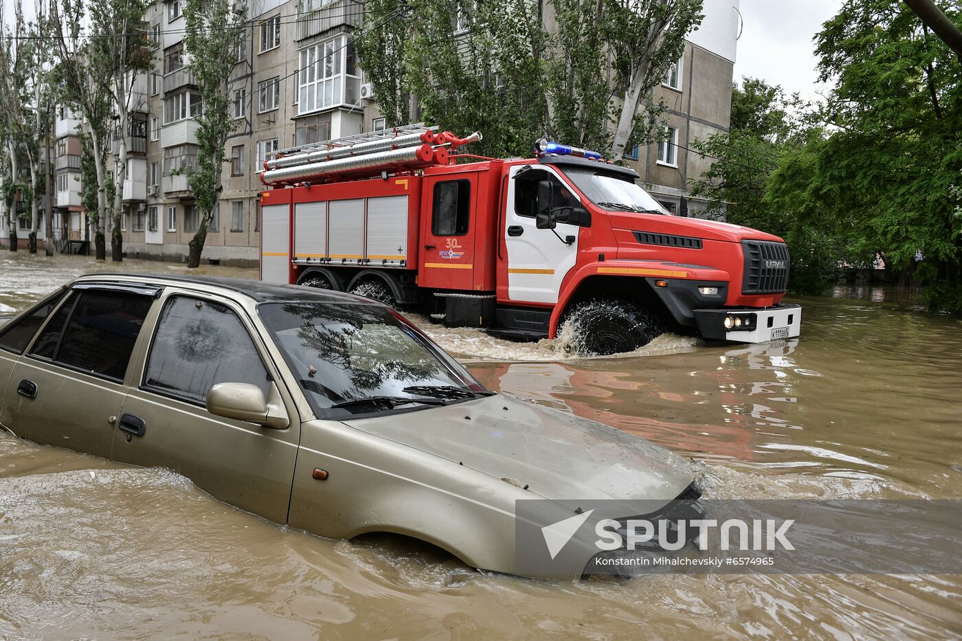 Russia Heavy Rains Aftermath