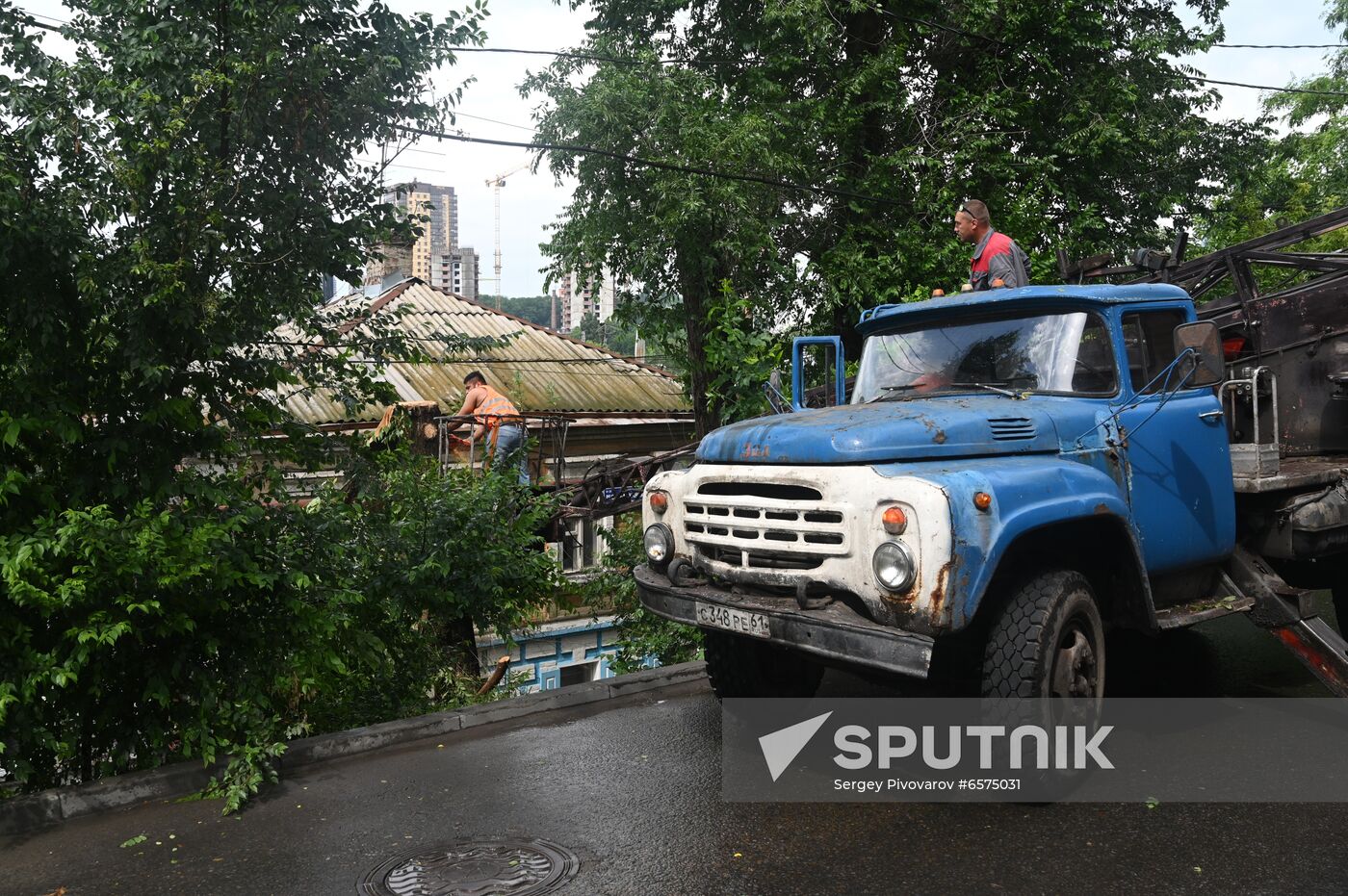 Russia Heavy Rains Aftermath