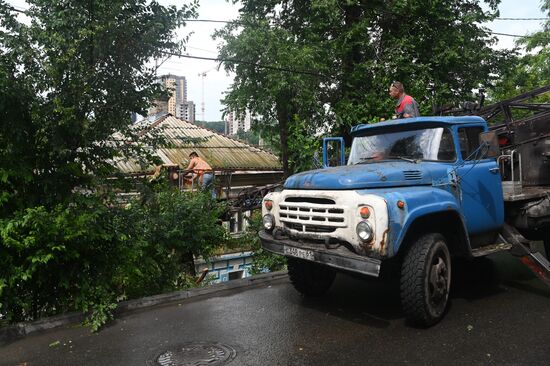 Russia Heavy Rains Aftermath