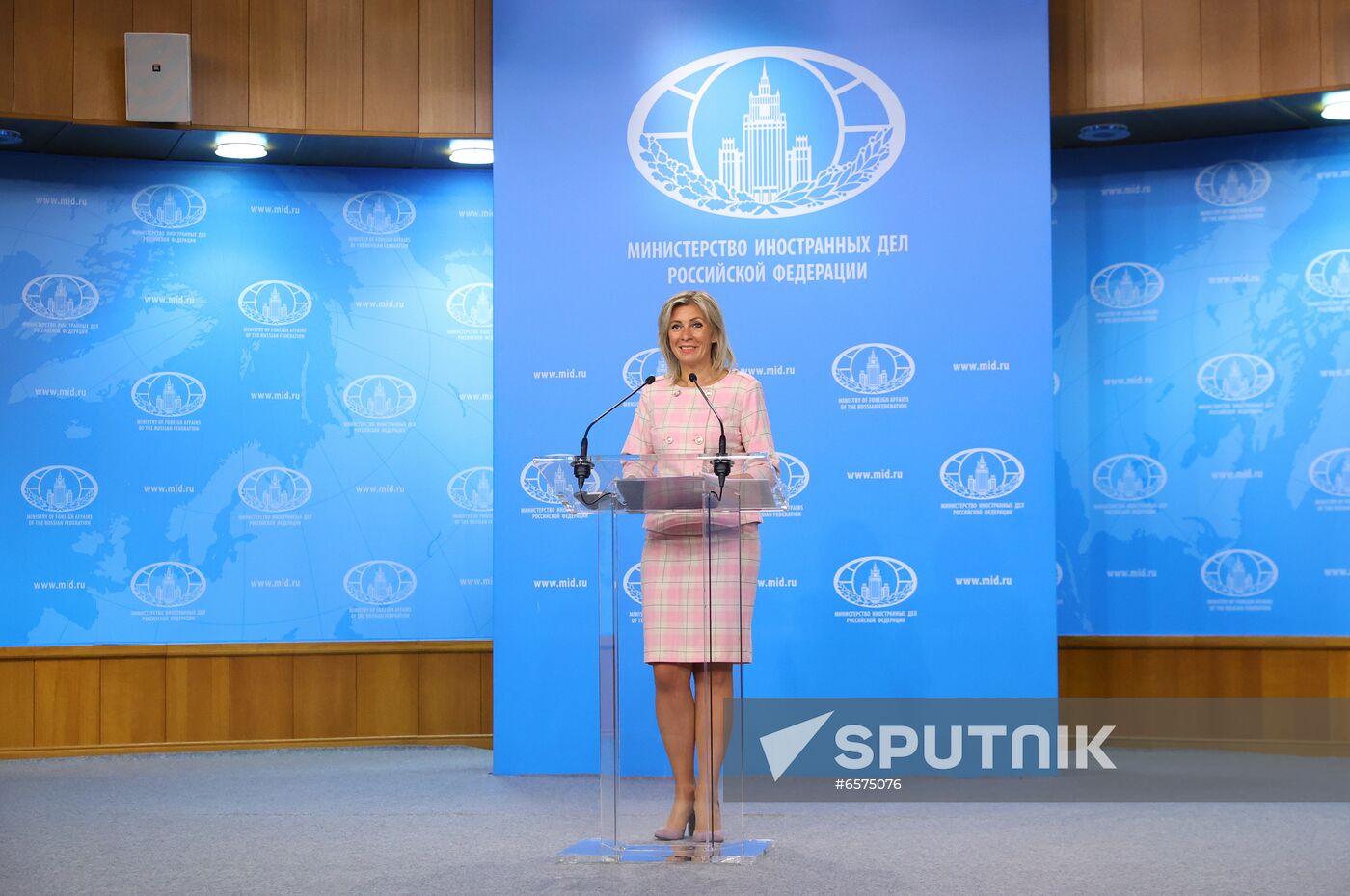 Russia Zakharova Briefing