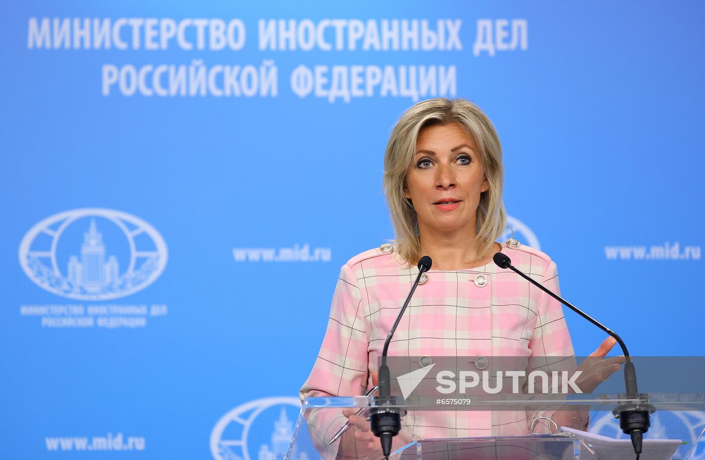 Russia Zakharova Briefing