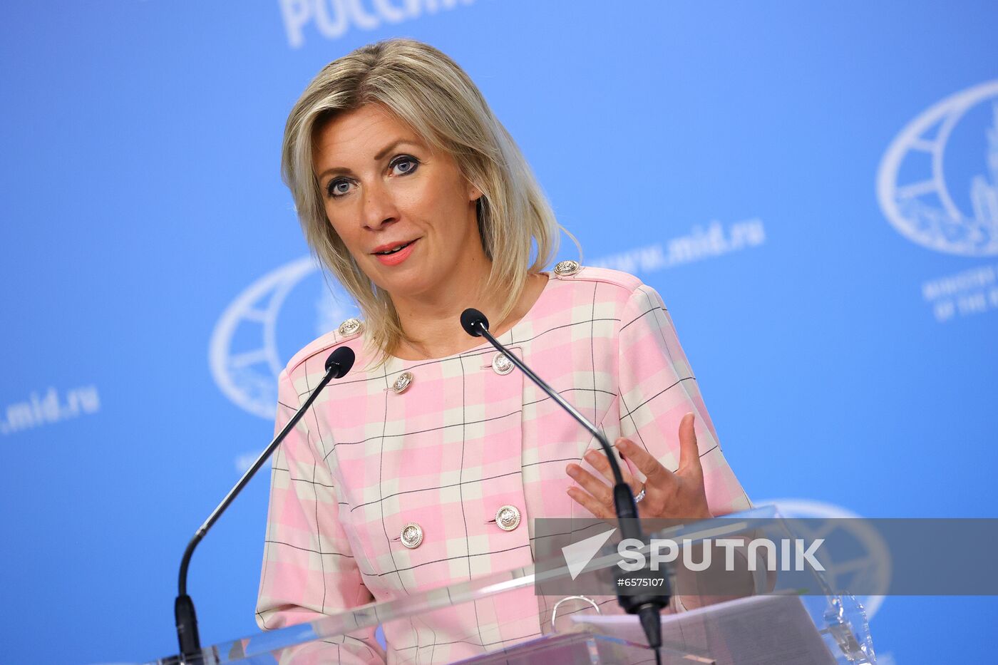 Russia Zakharova Briefing