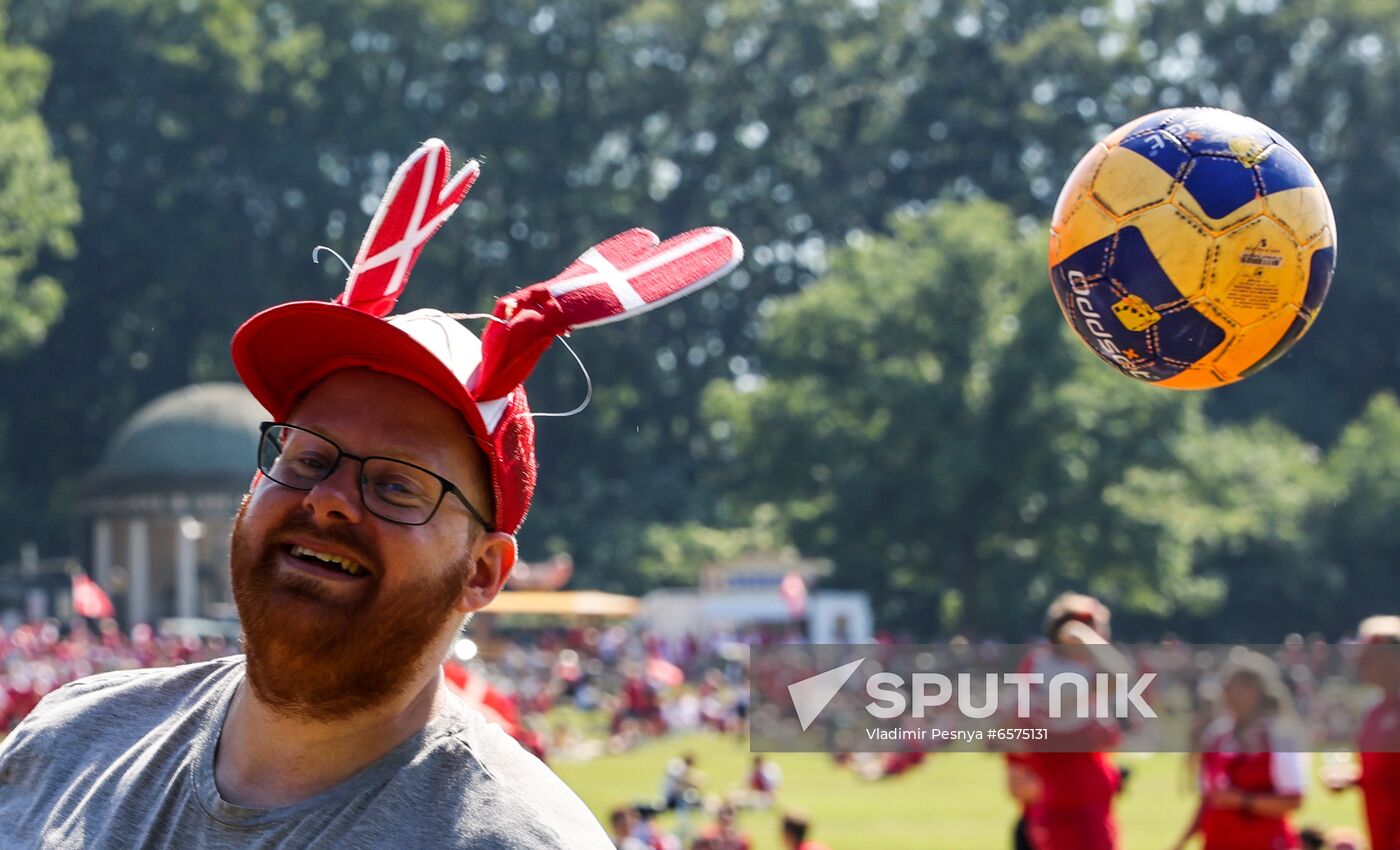 Denmark Soccer Euro 2020 Denmark - Belgium