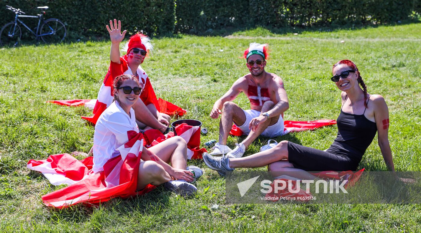 Denmark Soccer Euro 2020 Denmark - Belgium