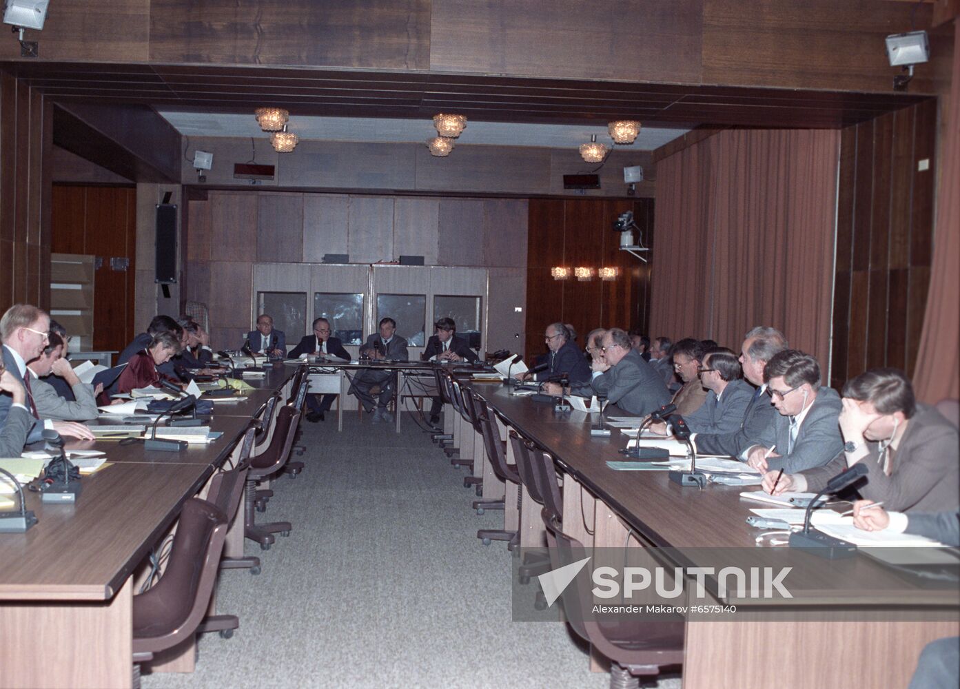 Soviet-American meeting on information exchange