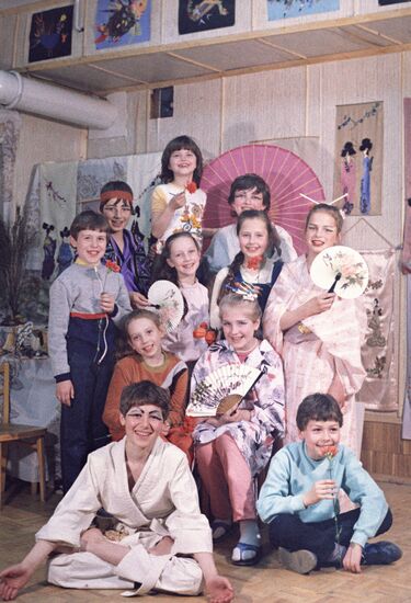 Creativity children's art school in Moscow