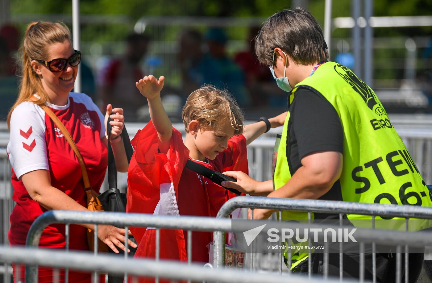 Denmark Soccer Euro 2020 Denmark - Belgium