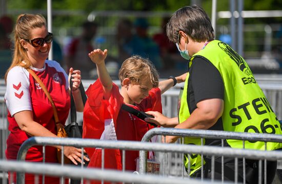Denmark Soccer Euro 2020 Denmark - Belgium