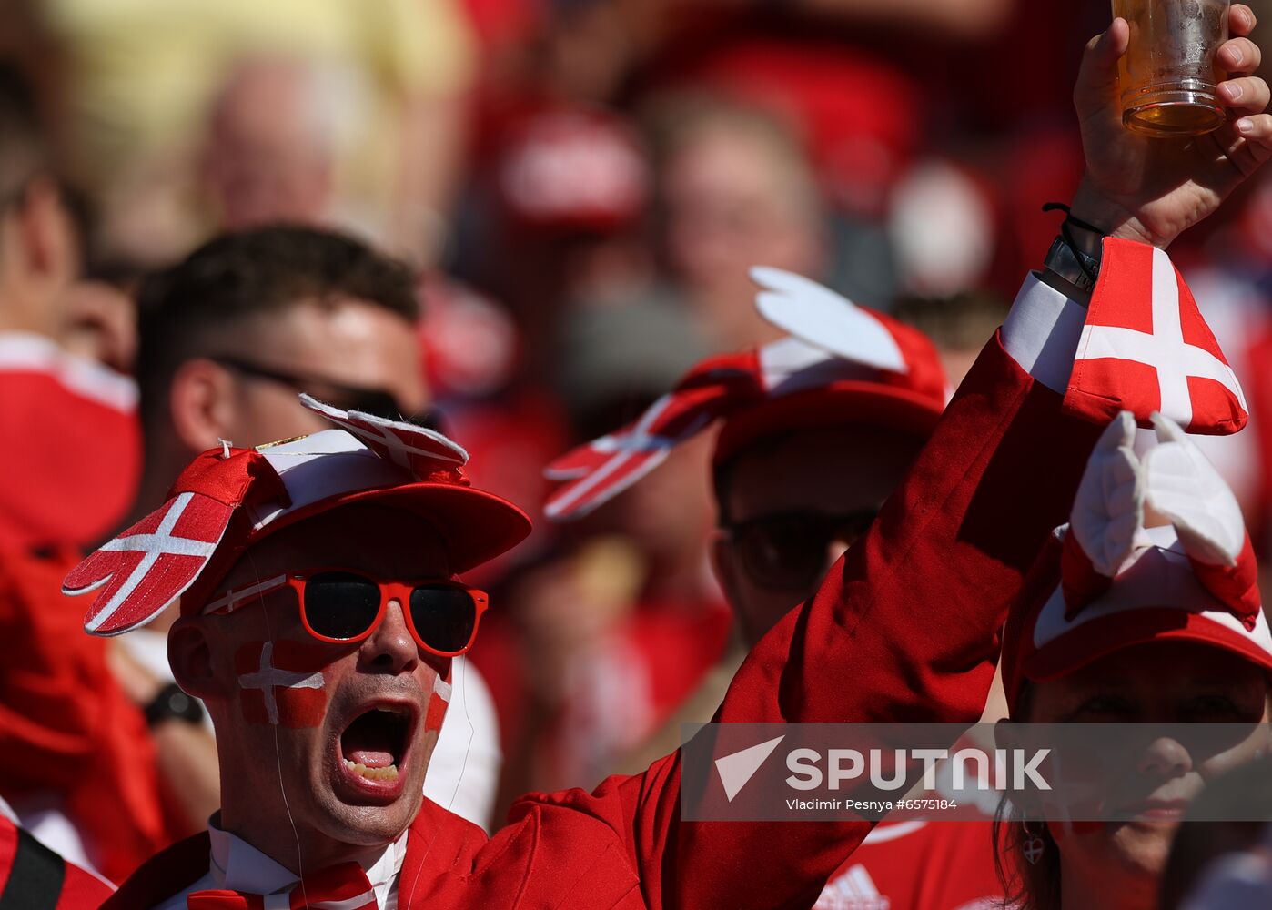 Denmark Soccer Euro 2020 Denmark - Belgium