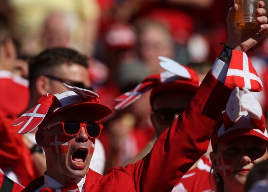 Denmark Soccer Euro 2020 Denmark - Belgium