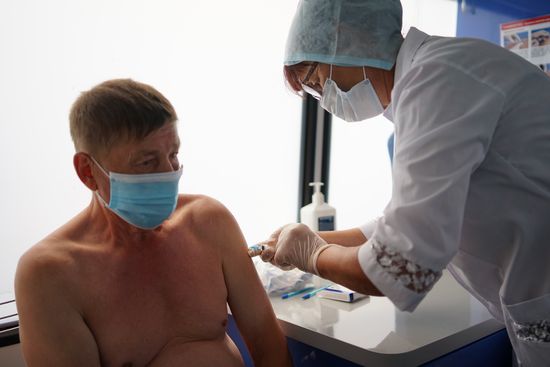 Russia Coronavirus Vaccination