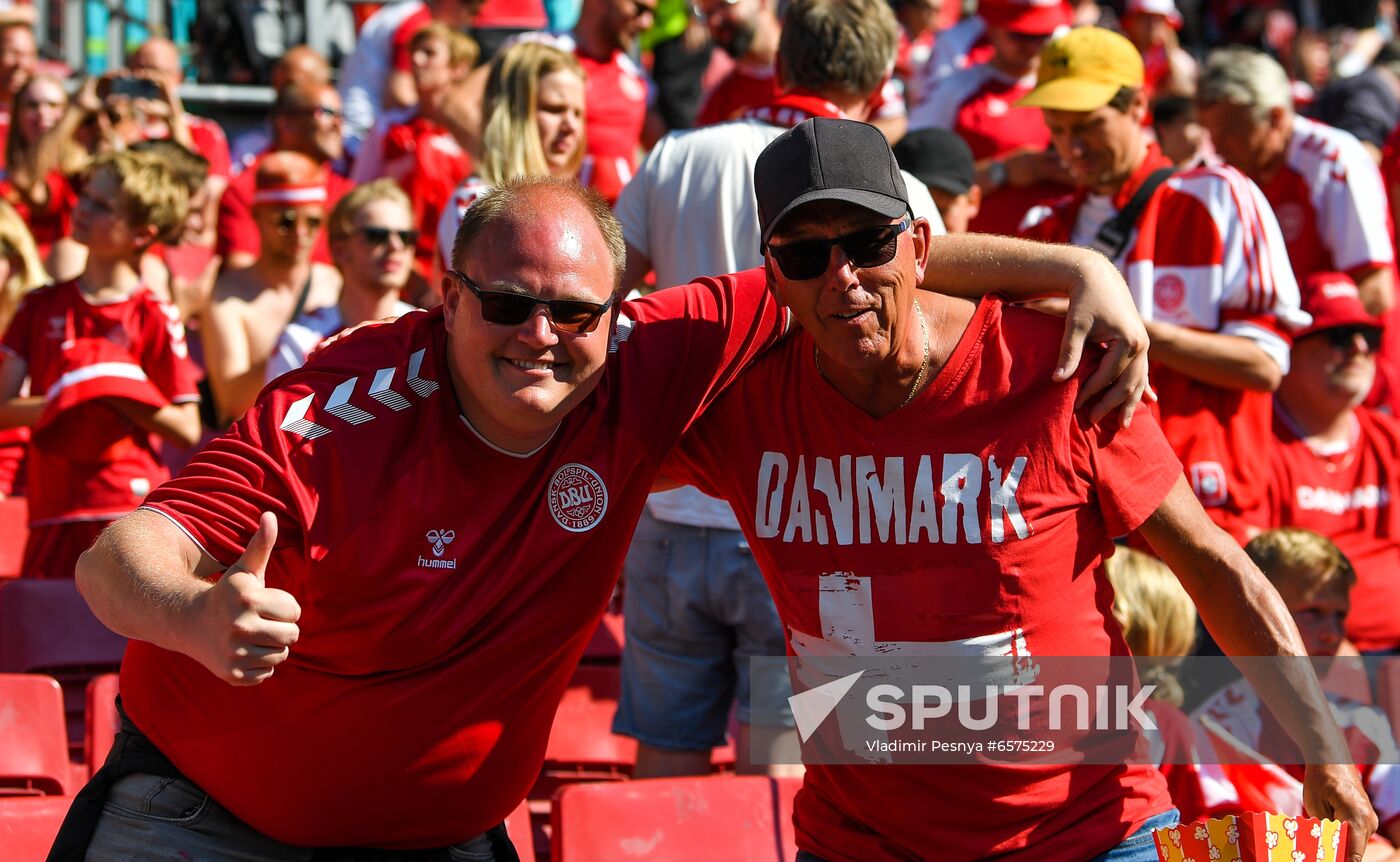 Denmark Soccer Euro 2020 Denmark - Belgium