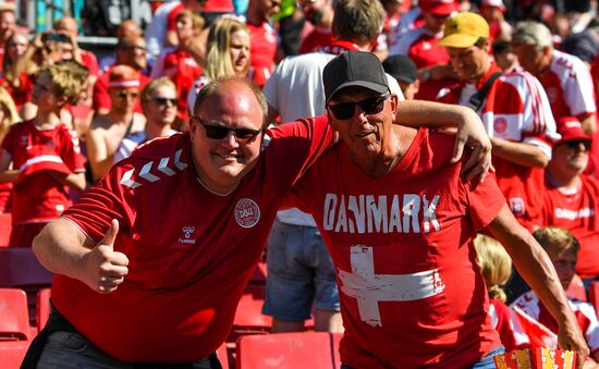 Denmark Soccer Euro 2020 Denmark - Belgium