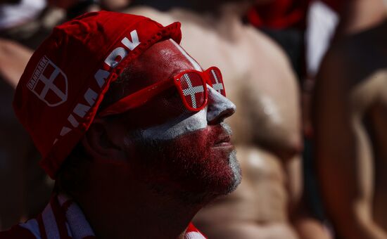 Denmark Soccer Euro 2020 Denmark - Belgium