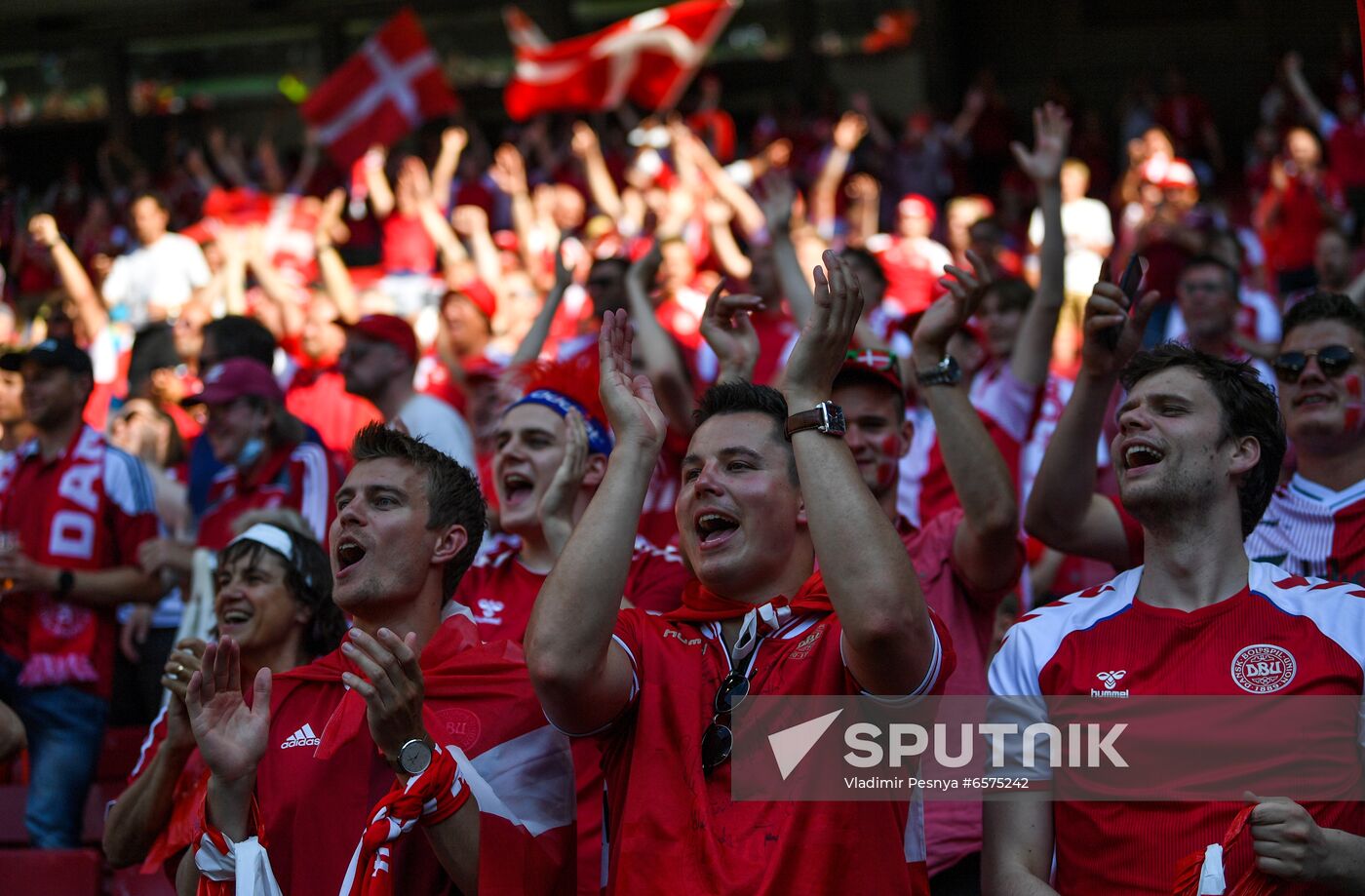 Denmark Soccer Euro 2020 Denmark - Belgium