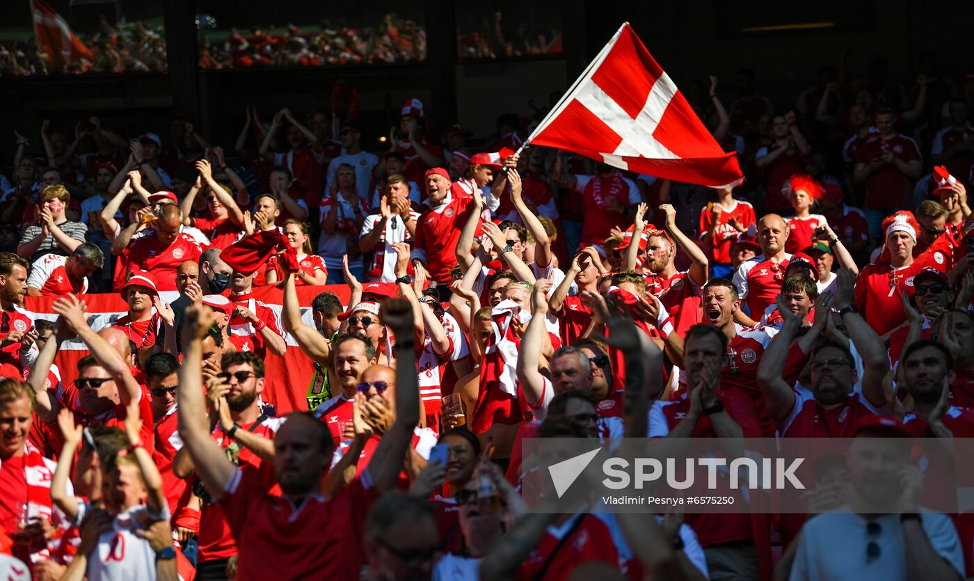 Denmark Soccer Euro 2020 Denmark - Belgium