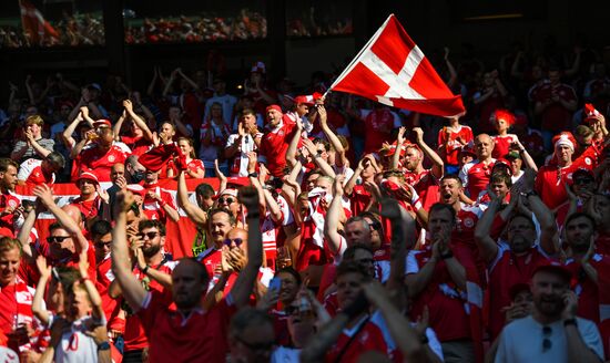 Denmark Soccer Euro 2020 Denmark - Belgium