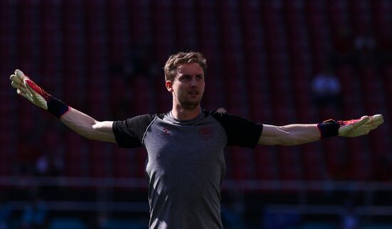 Denmark Soccer Euro 2020 Denmark - Belgium
